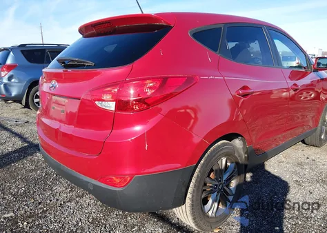 2014 Hyundai Tucson Gls z USA, uszkodzony, nr VIN KM8JT3AF2EU817711